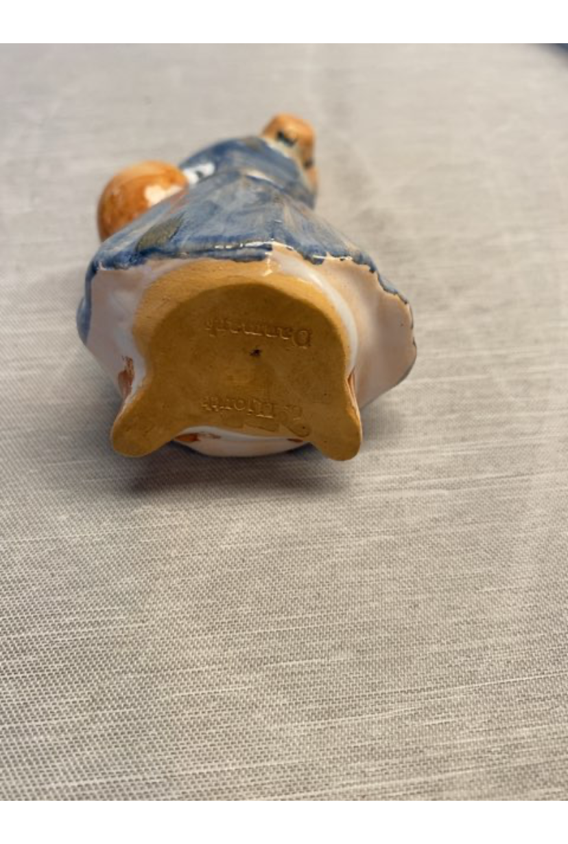 Hjort keramik miniature dame